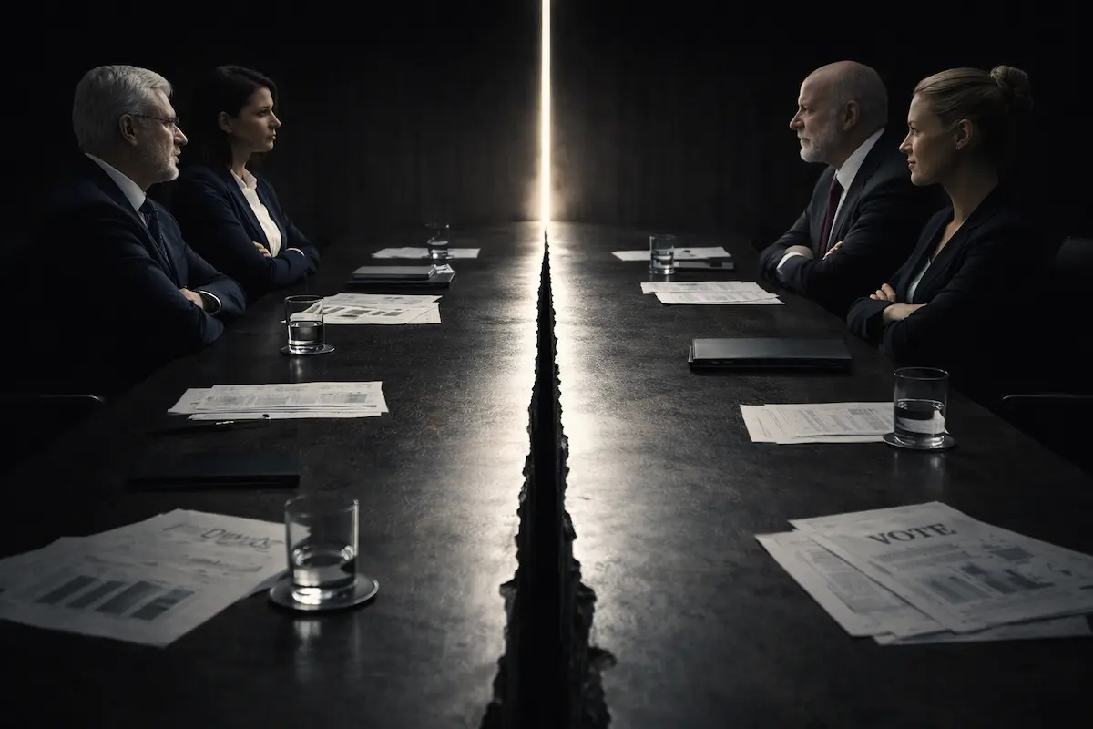 Conflit entre actionnaires : fracture de gouvernance, blocage décisionnel et enjeux de contrôle