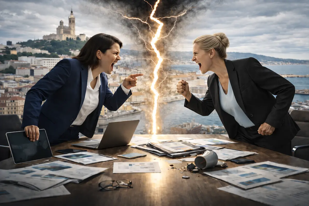 Conflit entre associés à Marseille : désaccord de gouvernance et tensions décisionnelles au cœur de l’entreprise