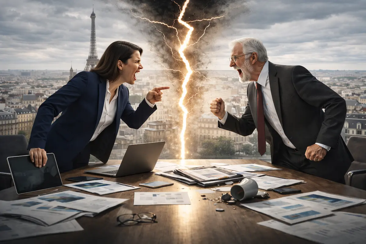Conflit entre associés à Paris : désaccord de gouvernance et tensions décisionnelles au cœur de l’entreprise